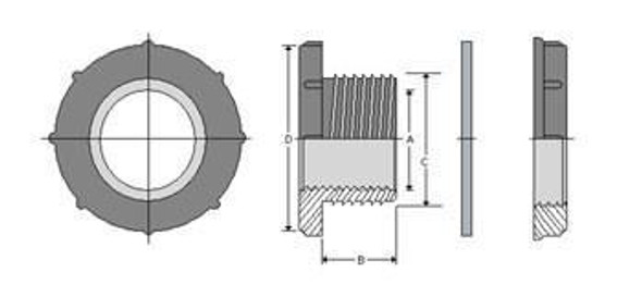  Bulkhead Fitting 1-1/4 inch 