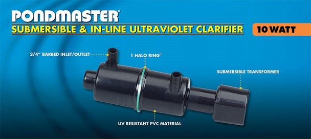 10 Watt Pondmaster UV Clarifier at AquaNooga.com - Image 3