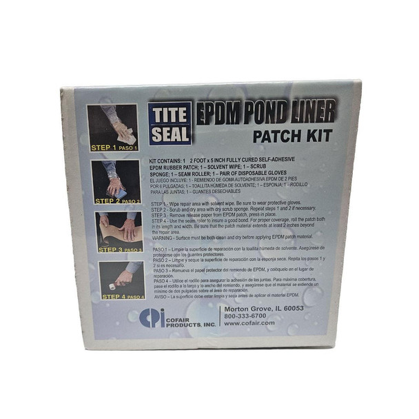 EPDM Pond Liner Repair Kit