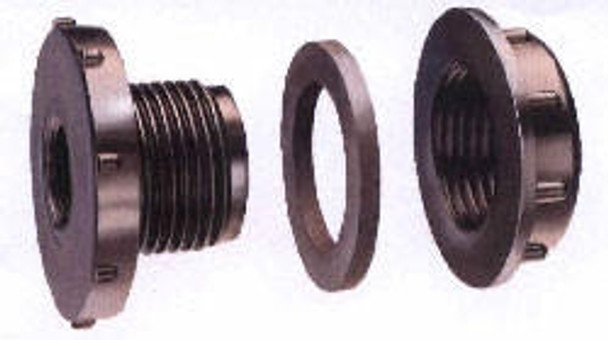 Bulkhead Fitting 1-1/2 inch at AquaNooga.com - Image 1