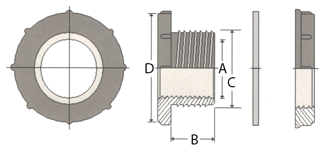 Bulkhead Fitting 2 inch