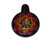 @devoglass Filla Pendant 10mm Black Opal Coin $210