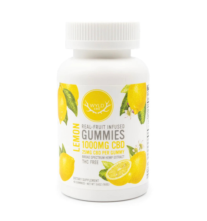 Wyld CBD 1000mg Gummies  Lemon