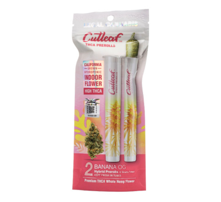 Cutleaf THCA Preroll 2pk