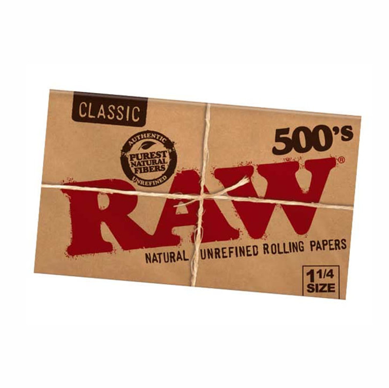 Raw Classic 500s Rolling Papers 1.25