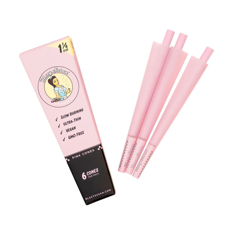 Blazy Susan 1.25 Pink Cones