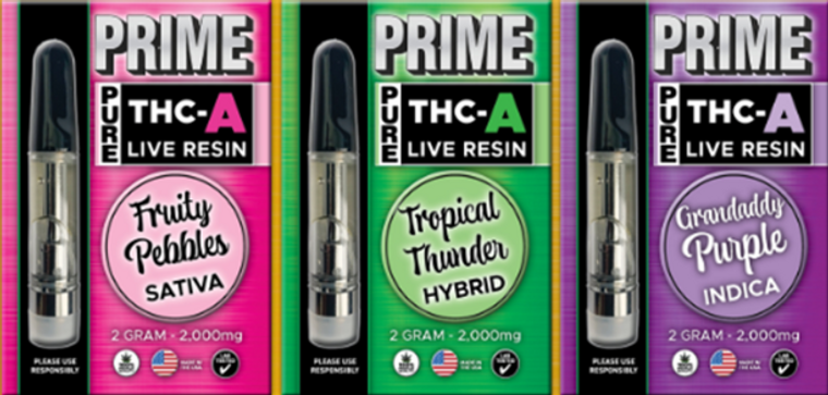 Prime THC-A Cartridge 2g