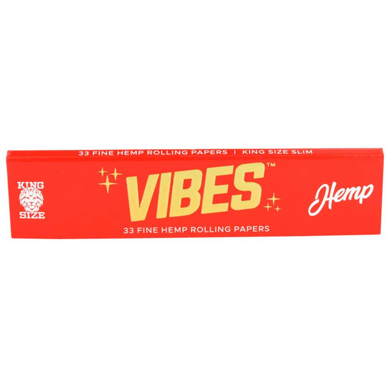 Vibes Hemp Rolling Papers King Size