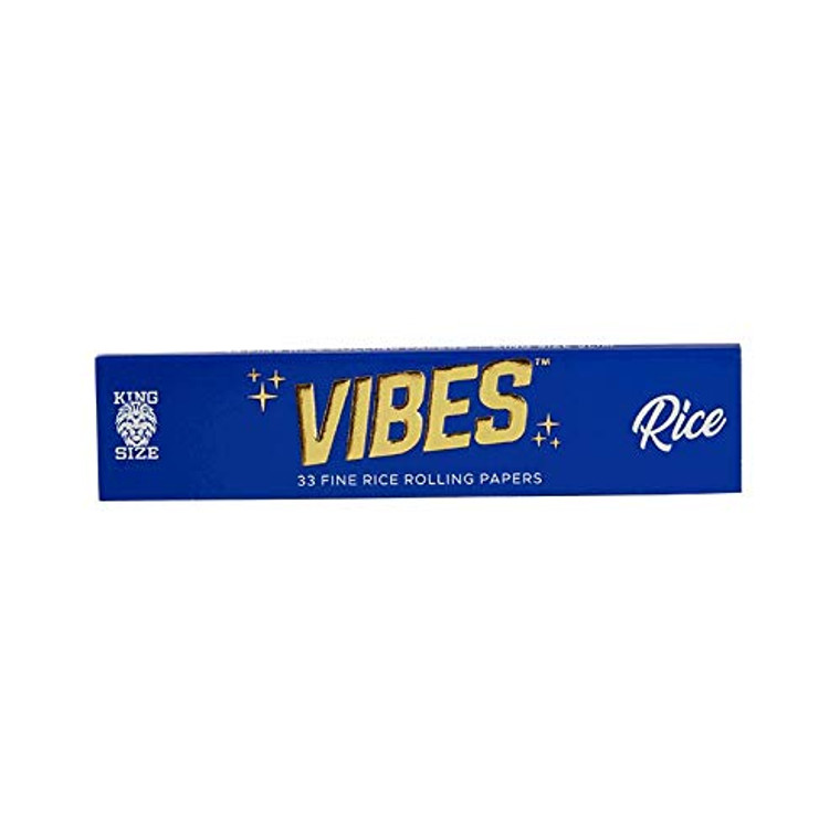 Vibes Rice Rolling Papers King Size
