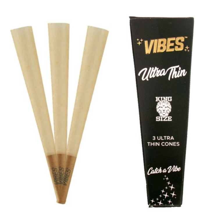 Vibes Ultra Thin Cones King Size