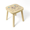 Personalised Blue Themed Kids Wooden Stool, Children's Birthday Gift