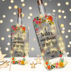 If Sisters Were Flowers I'd Pick You! Personalised Light Up Bottle Birthday Gift For Sister