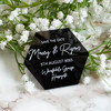 Modern Luxury Hexagon Save the Date Wedding Announcement Magnets