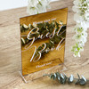 Wedding Reception Guest Book Sign - Freestanding Table Sign
