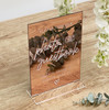 Luxury Acrylic Sign Our Photo Guest Book Sign for Wedding Reception