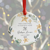 Personalised New Home First Christmas Decoration, 1st Christmas In Our New Home, Xmas Bauble Gift