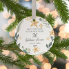 Personalised New Home First Christmas Decoration, 1st Christmas In Our New Home, Xmas Bauble Gift