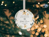 Personalised New Home First Christmas Decoration, 1st Christmas In Our New Home, Xmas Bauble Gift