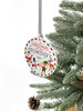 Personalised Family Surname Christmas Decoration, Keepsake Bauble Gift