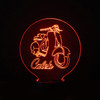 Personalised Vespa Bike Night Light, Colour Changing Lamp For Kids Bedroom