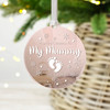 Personalised First Christmas As My Mummy Mirror Bauble 1st Xmas Keepsake Gift