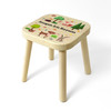 Personalised Children's Wooden Woodlands Animals Stool, Birthday or Christmas Gift For Kids