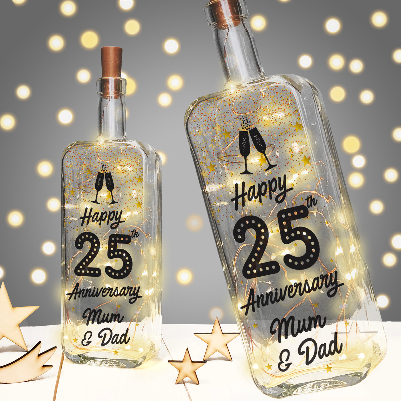 LED Glass Bottle - Customized Bottle - Best Birthday Gift - Gift For H –  BBD GIFTS