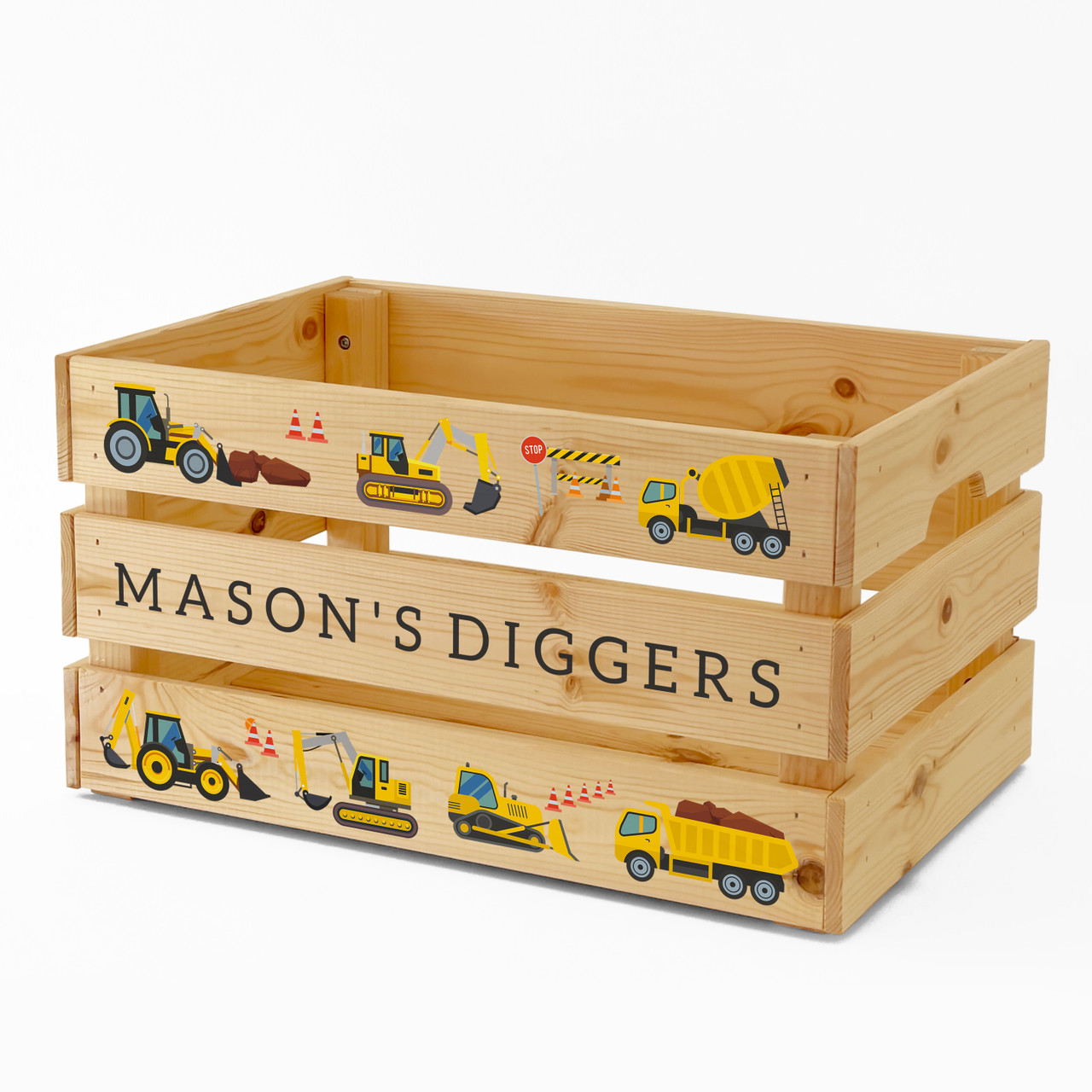 Digger toy box cheap