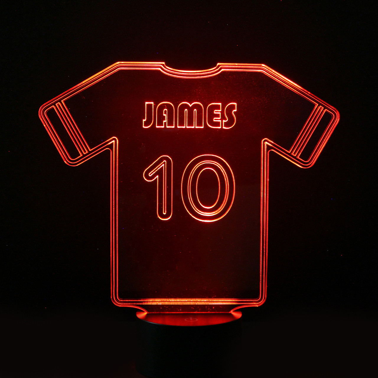 Personalised kids' football shirts