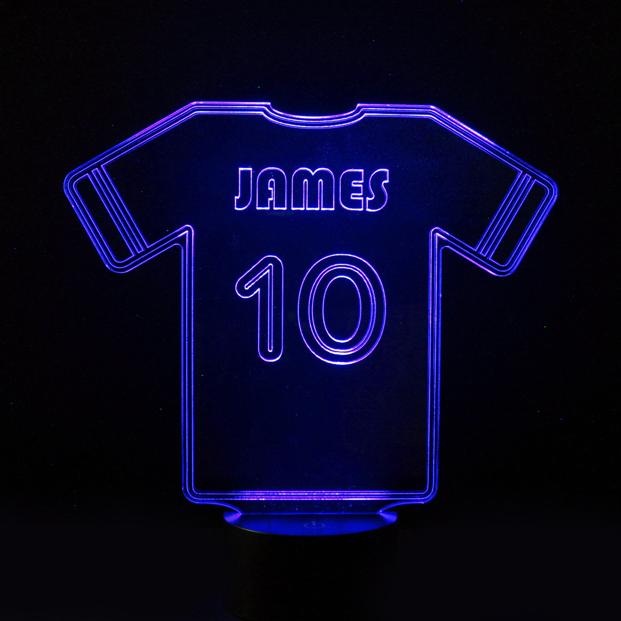 personalised football night light