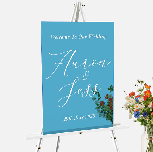 Welcome Custom Wedding Stencil - Create a Wedding Sign