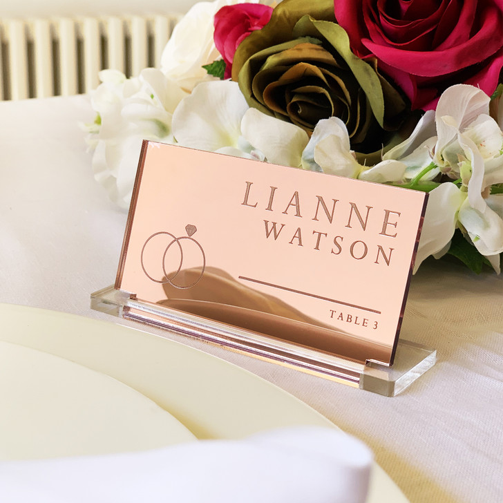 personalised table place cards