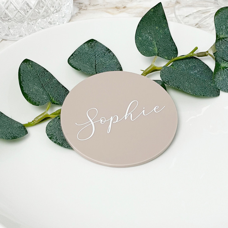 Custom Luxury Wedding Place Names