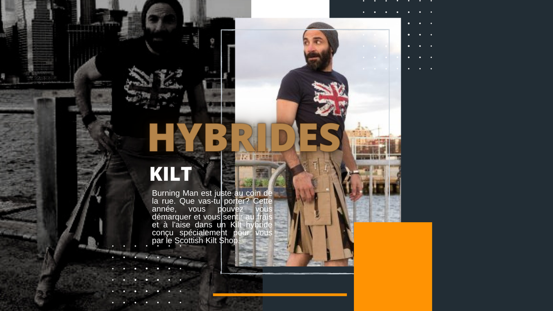 Un Look Unique et élégant avec les Kilts Hybrides au Burning Man