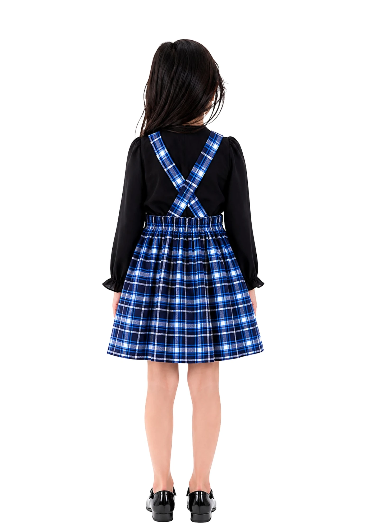 Girl's Tartan Pinafore Dress, Made to Measure