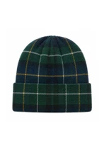 Cuffed Tartan Beanie