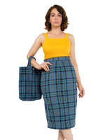 Buchanan Eternal Grace Plaid Midi Skirt