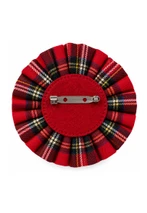 Fraser 3 Buttons Tartan Brooch