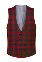 Fraser Tartan Double Breasted Tartan Waistcoat