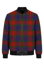 Fraser Plaid Bomber Jacket