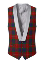 Fraser Tartan Vest With Lapels