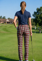 Fraser Women's Tartan Golf Trouser
