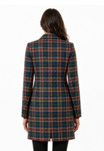 Longline Tartan Jacket