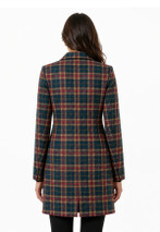 Black Watch Longline Tartan Jacket