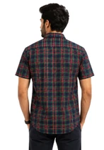 MacGregor Plaid Short Sleeve Button Shirt
