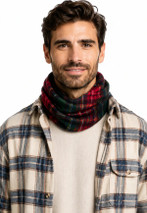 MacKenzie Tartan Tube Scarf