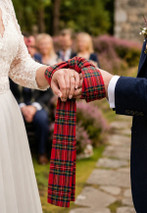 Black Watch Tartan Handfasting Ribbon