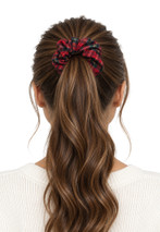 Black Watch Tartan Scrunchie
