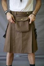 Fashion Utility Kilt with purse