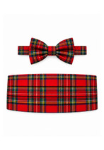 Royal Stewart Boy's Tartan Cummerbund